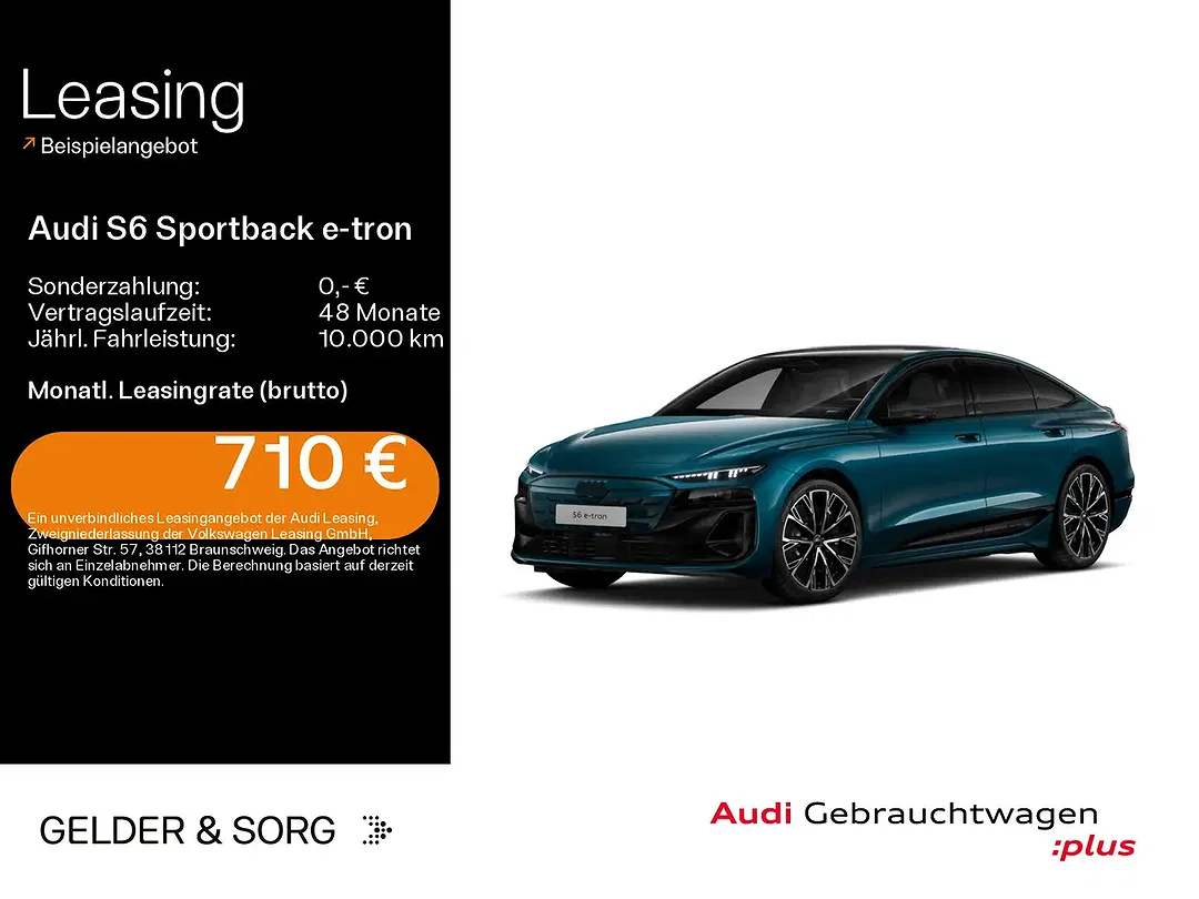 Audi S6 e-tron quattro - Afbeelding 1