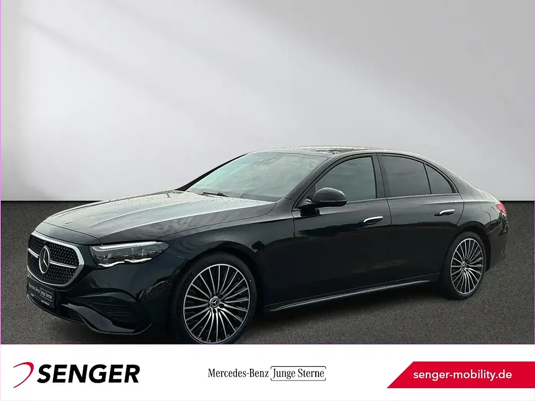 Mercedes-Benz E 220 Burmester AMG Line Night - Afbeelding 1