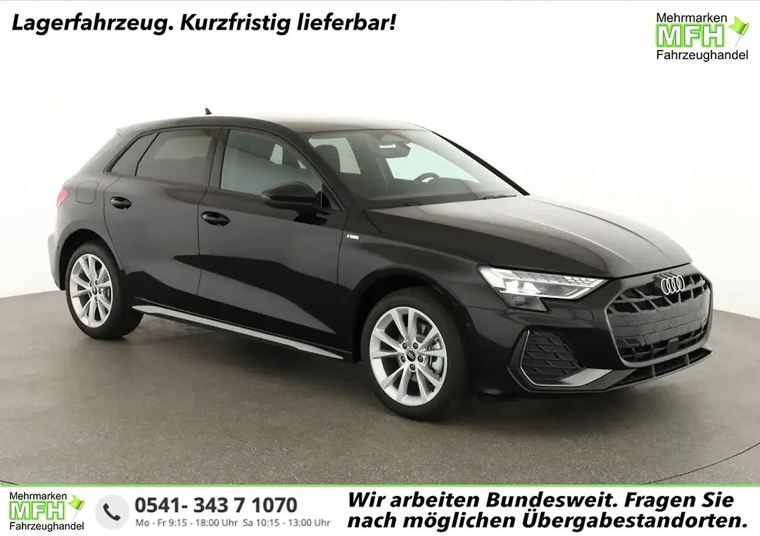 Audi A3 35 TFSI S tronic Sportback S line - Afbeelding 1