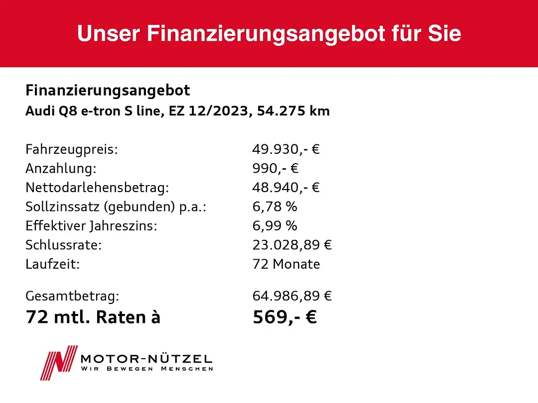 Audi Q8 e-tron 55 quattro Matrix LED S line - Thumbnail 17