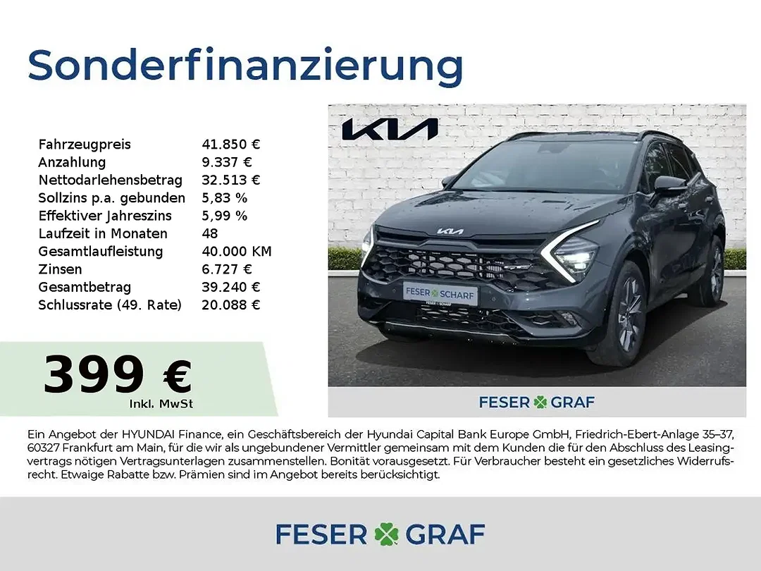 Kia Sportage 1.6 Hybrid AWD GT-Line - Afbeelding 1