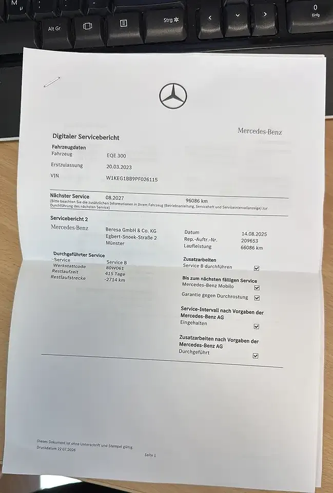 Mercedes-Benz EQE 300 Burmester - Thumbnail 11