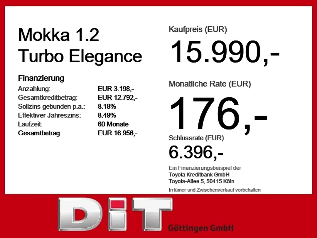 Opel Mokka 1.2 Turbo Elegance - Thumbnail 4