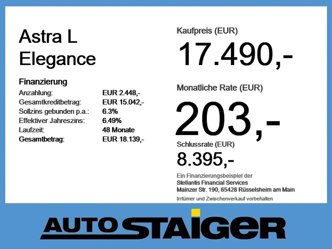 Opel Astra Elegance - Thumbnail 5