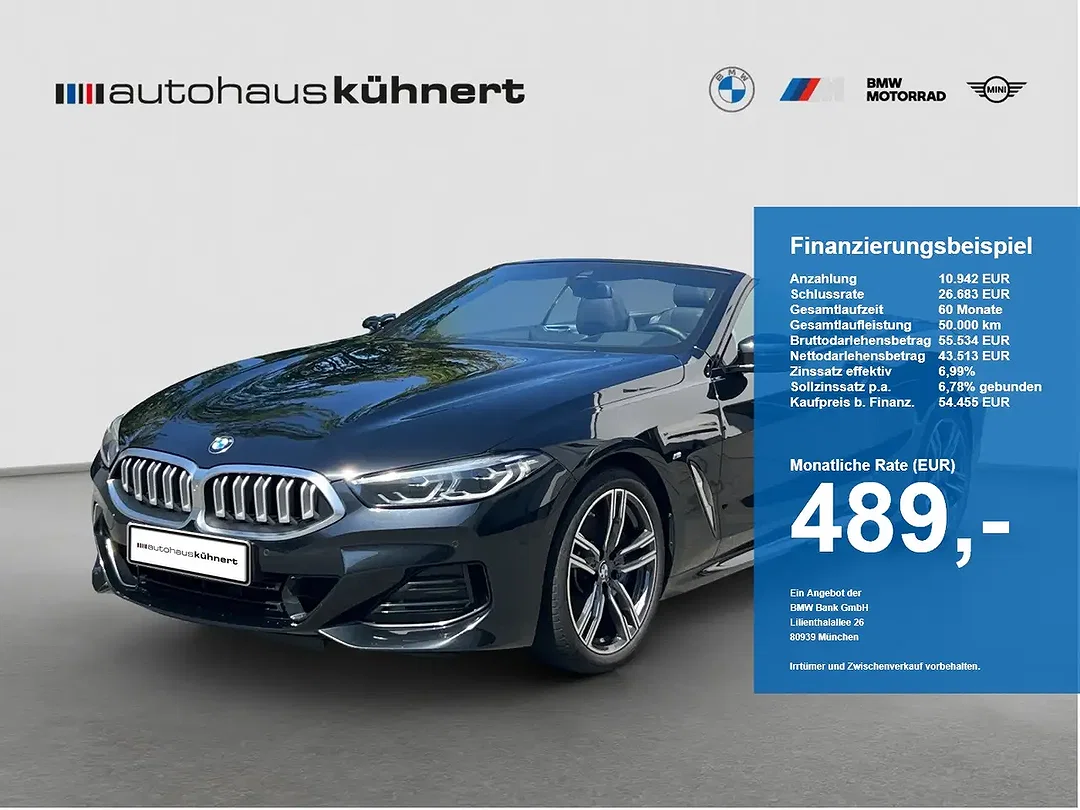 BMW 840 xDrive Convertible M Sport - Afbeelding 1