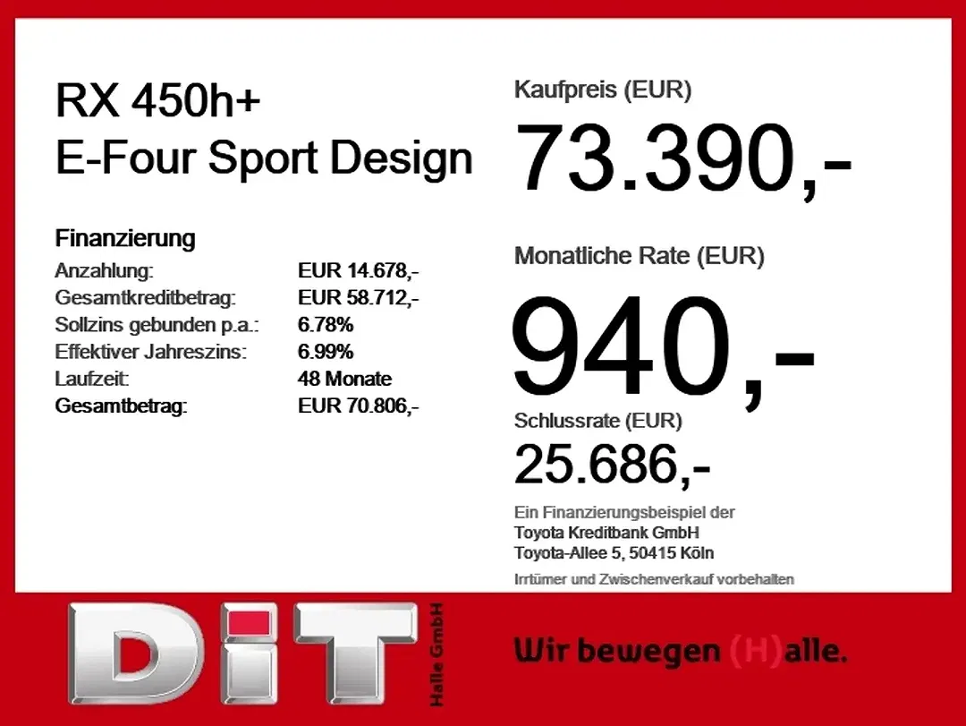 Lexus RX 450h E-FOUR F SPORT Design - Thumbnail 4