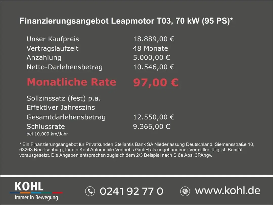Leapmotor T03 - Afbeelding 1