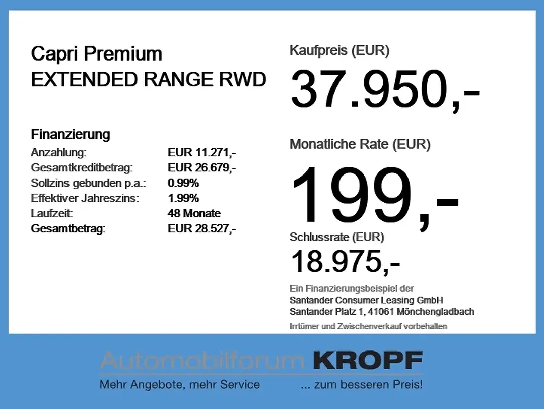 Ford Capri Extended Range Premium - Thumbnail 4