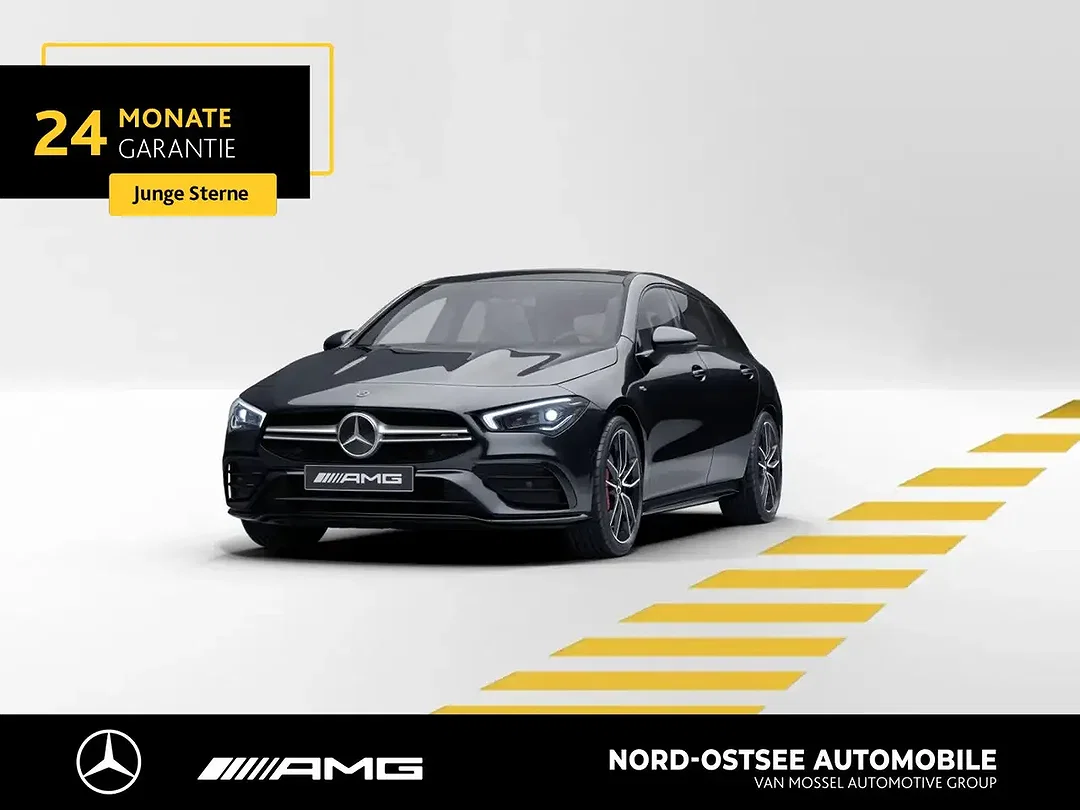 Mercedes-Benz CLA 35 AMG 4MATIC MBUX Night - Afbeelding 1