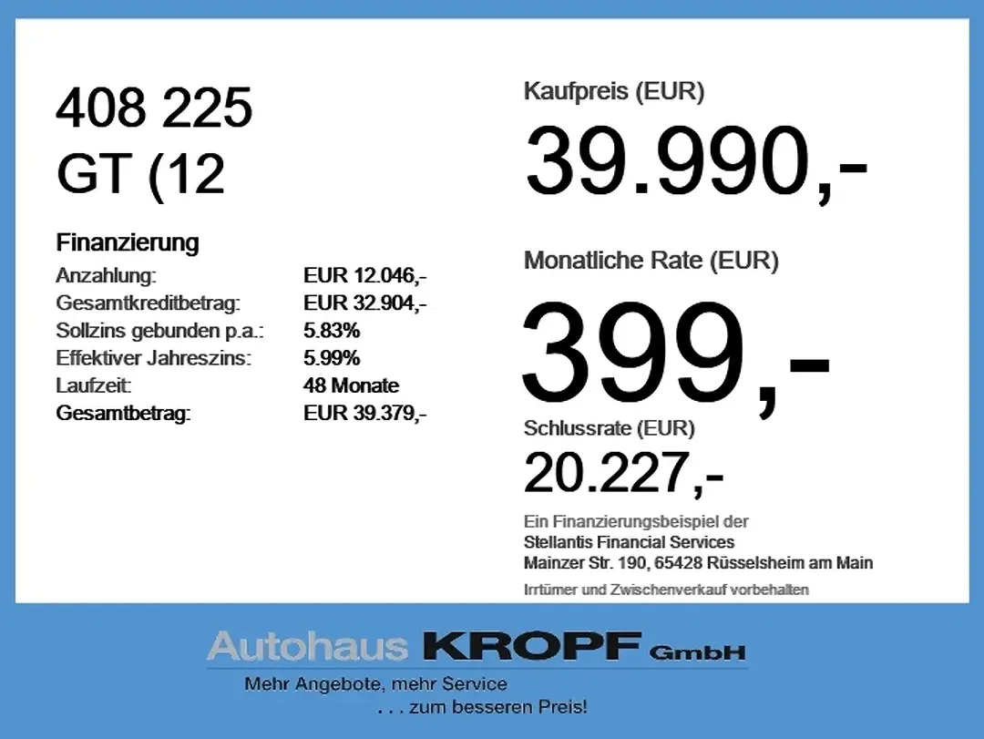 Peugeot 408 225 GT - Thumbnail 3