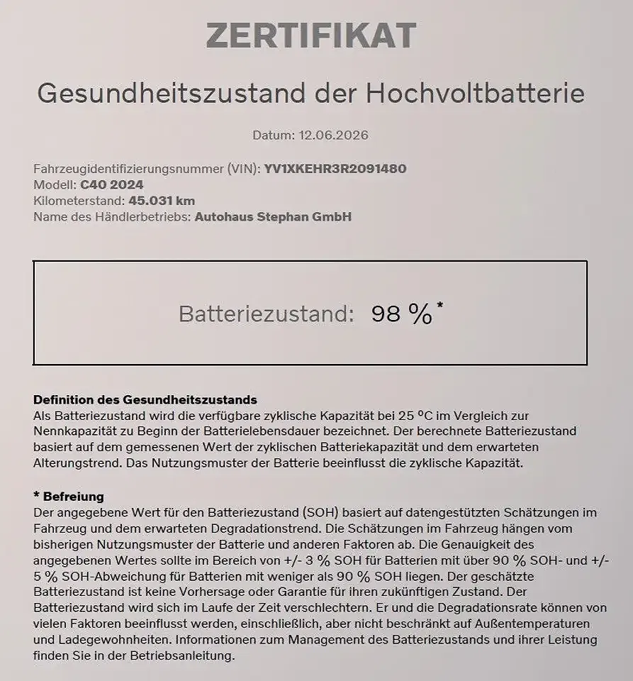 Volvo C40 Single Motor Ultimate - foto 2