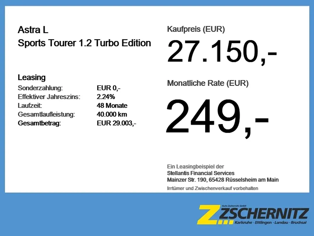 Opel Astra 1.2 Turbo Edition - Thumbnail 3