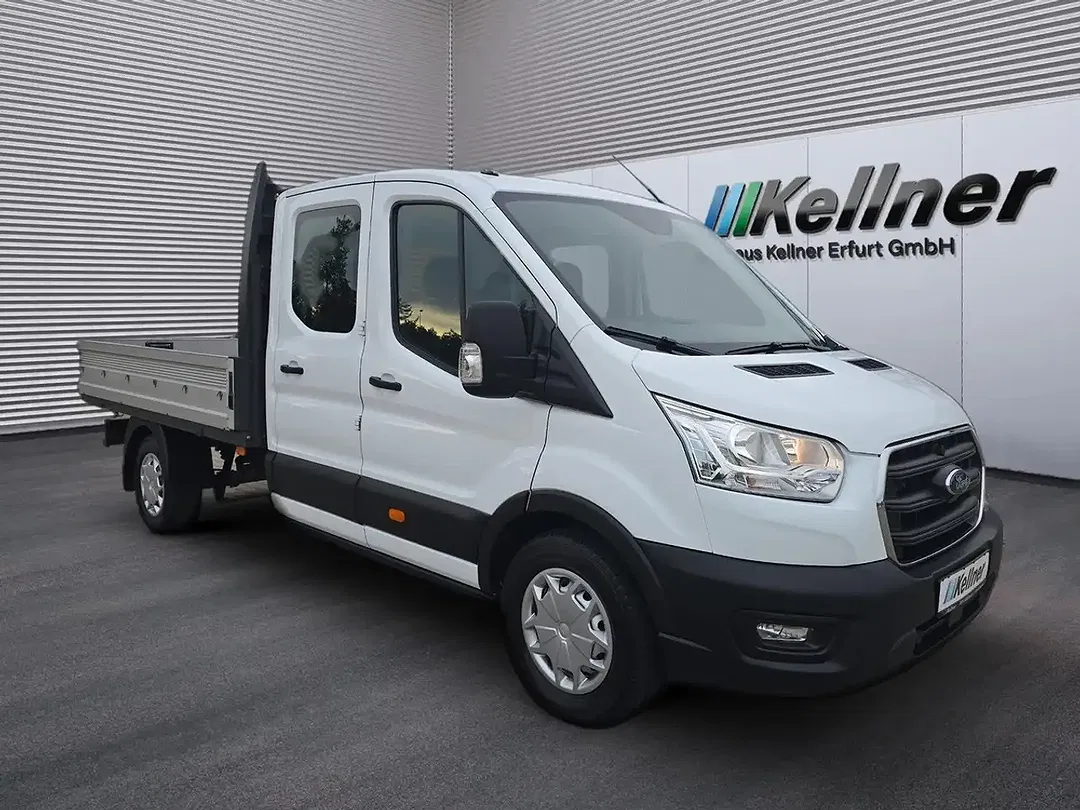 Ford Transit 350 L3 dubbele cabine open laadbak - Thumbnail 5