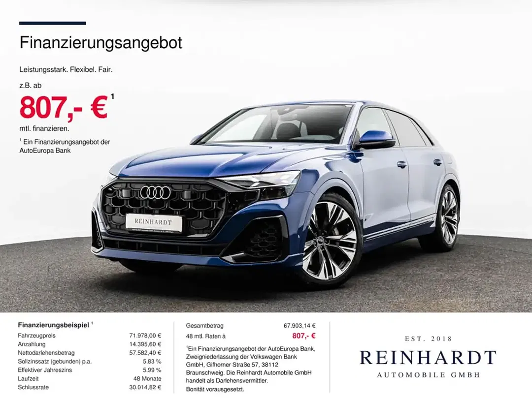 Audi Q8 S line - foto 1