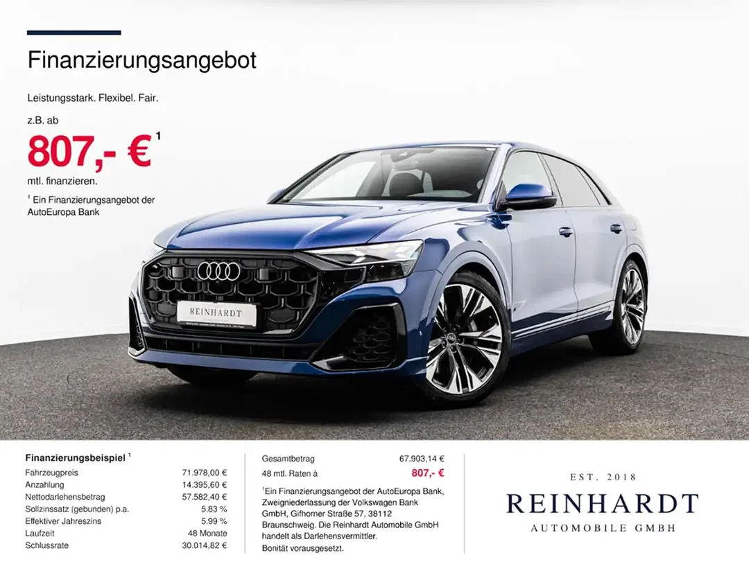 Audi Q8 S line - Afbeelding 1