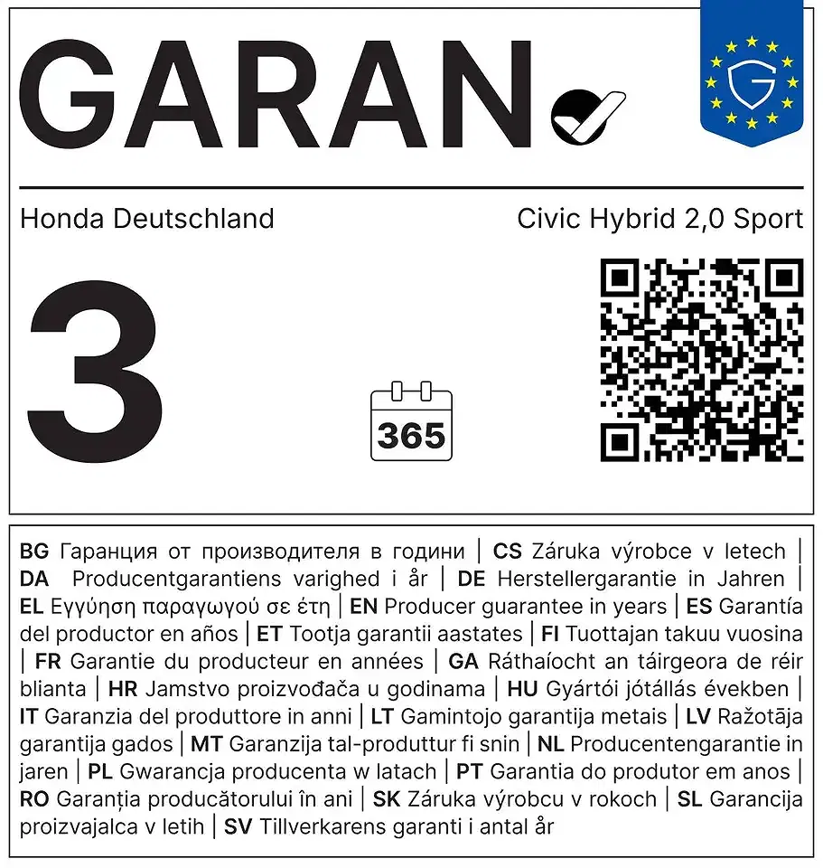 Honda Civic 2.0 Hybrid Sport - Thumbnail 21