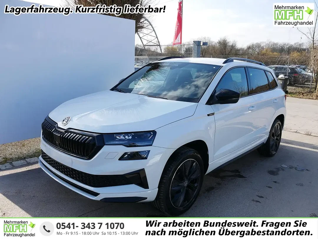 Skoda Karoq 2.0 TDI DSG 4x4 Sportline - Afbeelding 1