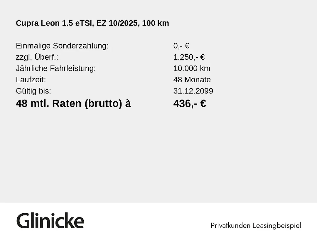 CUPRA Leon 1.5 eTSI DSG Matrix LED Sportstourer - Thumbnail 2