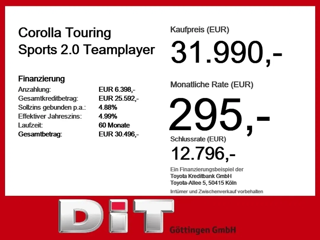 Toyota Corolla Teamplayer - Thumbnail 5