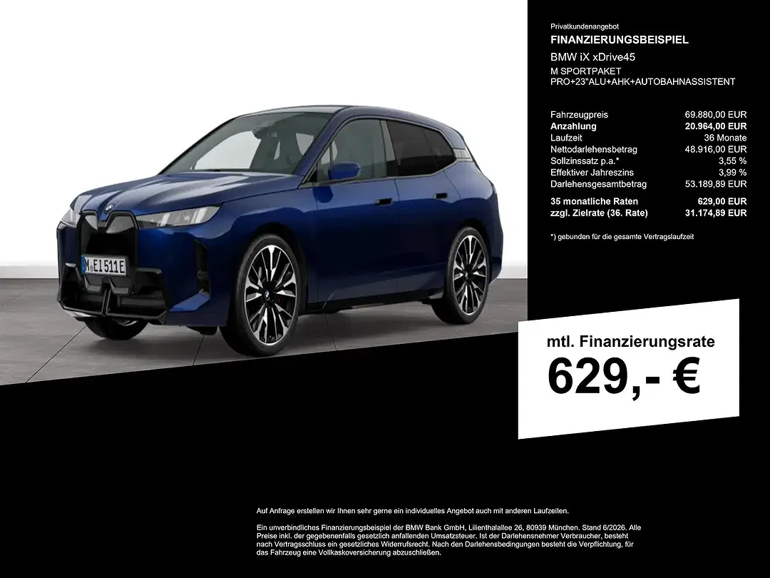 BMW iX xDrive M Pro - Thumbnail 2