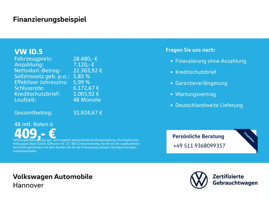 Volkswagen ID.5 Pro - Afbeelding 1