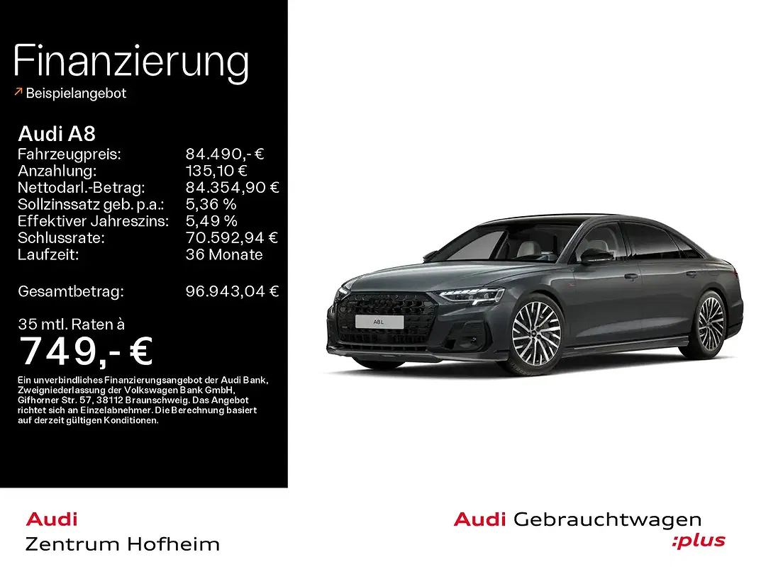 Audi A8 60 TFSI e quattro S line - foto 1