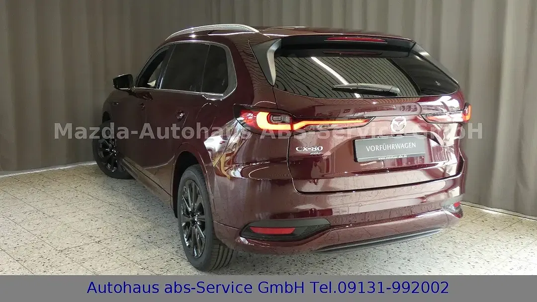 Mazda CX-80 2.5 AWD PHEV Homura Plus - Thumbnail 3
