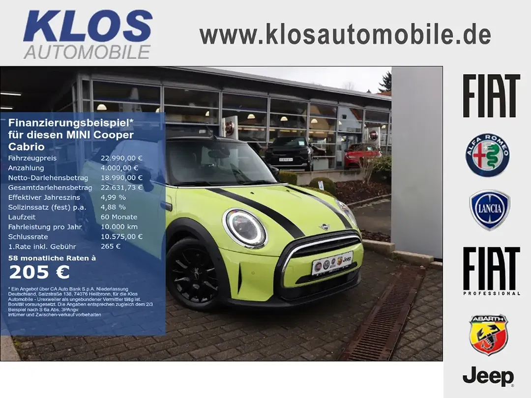 MINI Cooper Cabrio 1.5 Classic Trim - foto 1