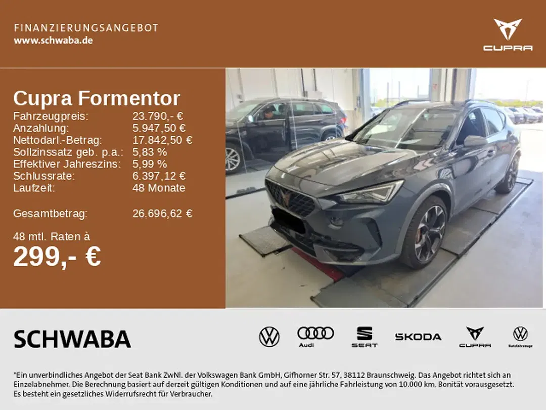 CUPRA Formentor PHEV DSG VZ1 - Thumbnail 2