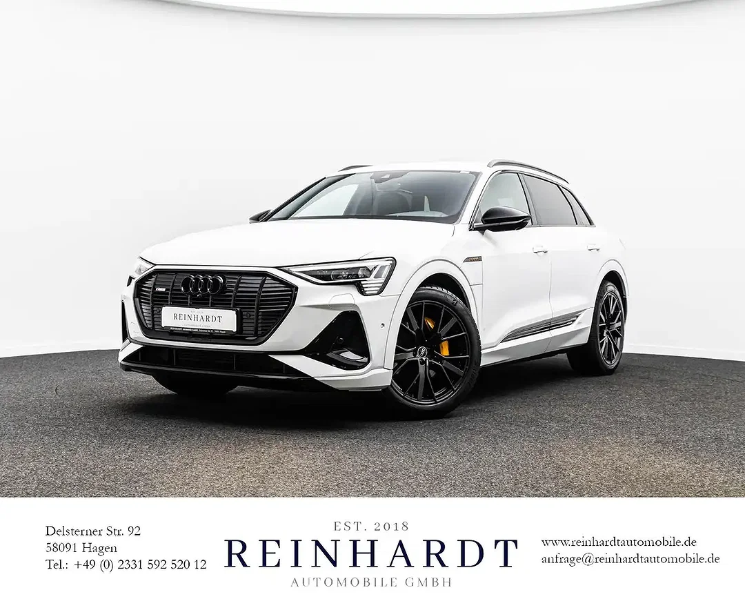 Audi e-tron 55 Matrix LED S line Black Edition - Afbeelding 1