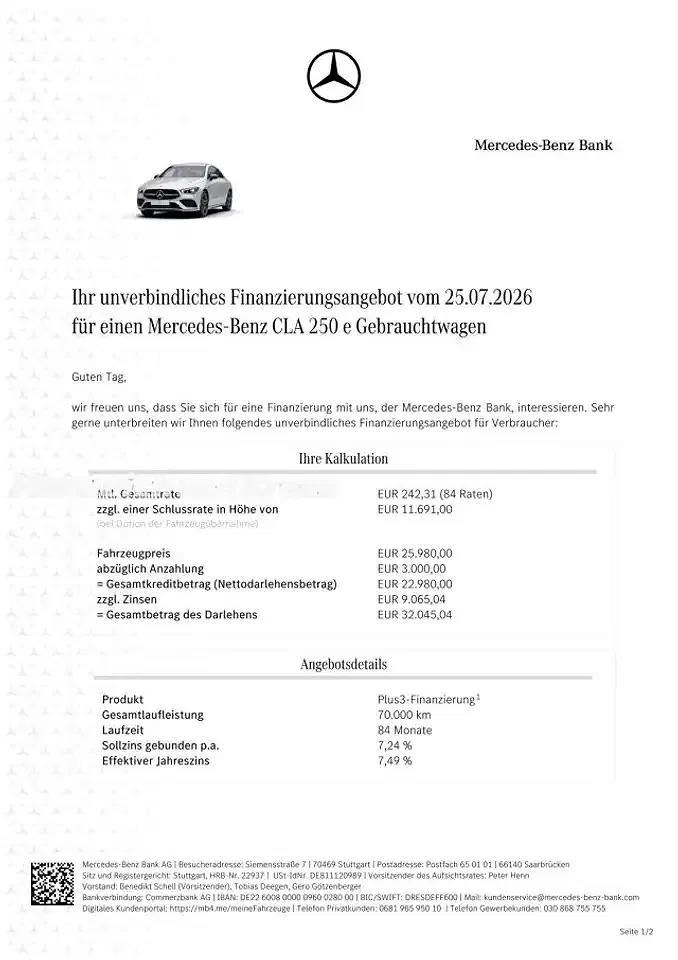 Mercedes-Benz CLA 250 Edition AMG Line - Thumbnail 3