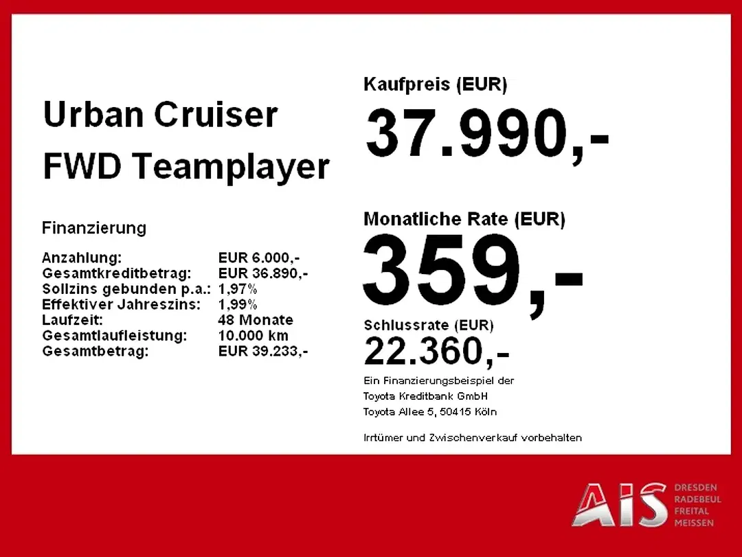 Toyota Urban Cruiser Teamplayer - Thumbnail 6