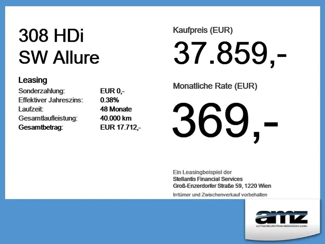 Peugeot 308 HDi Allure SW - Thumbnail 3