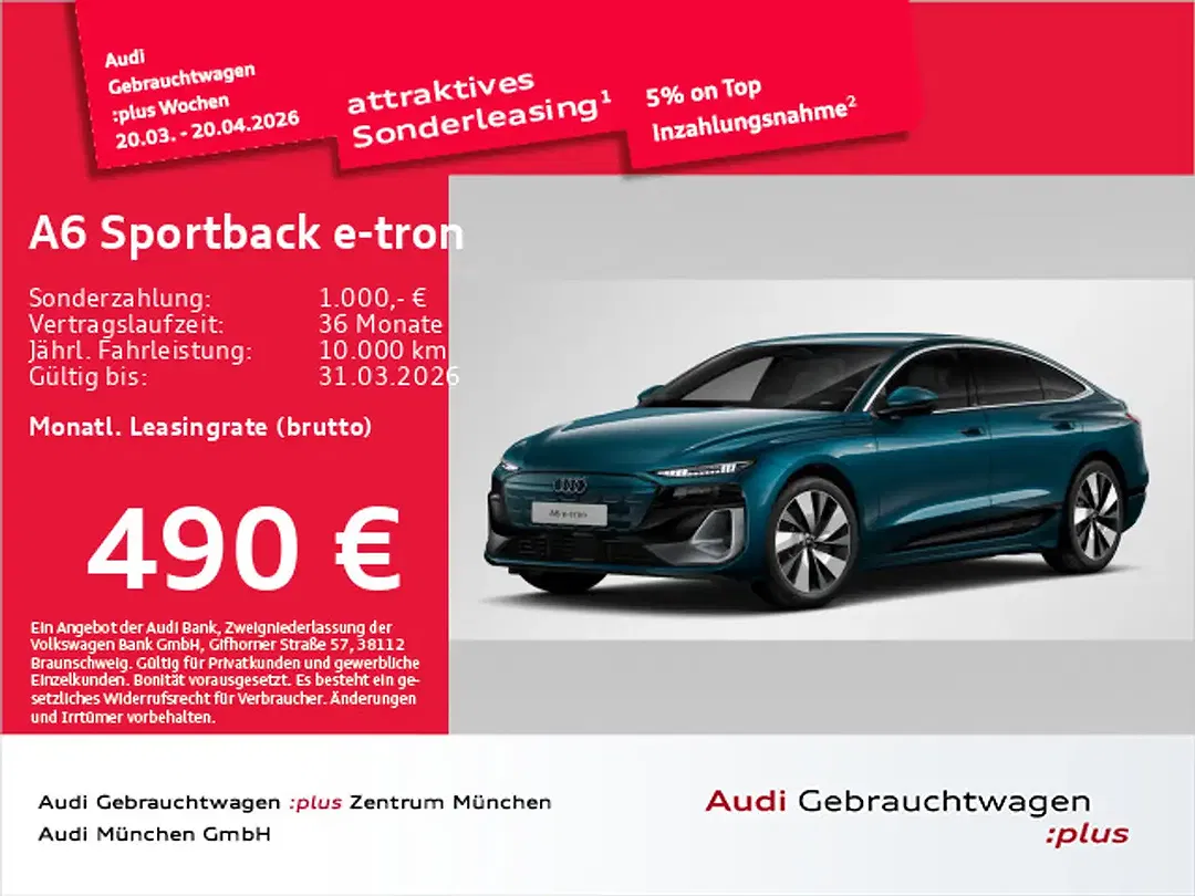 Audi A6 e-tron Matrix LED S line - foto 1