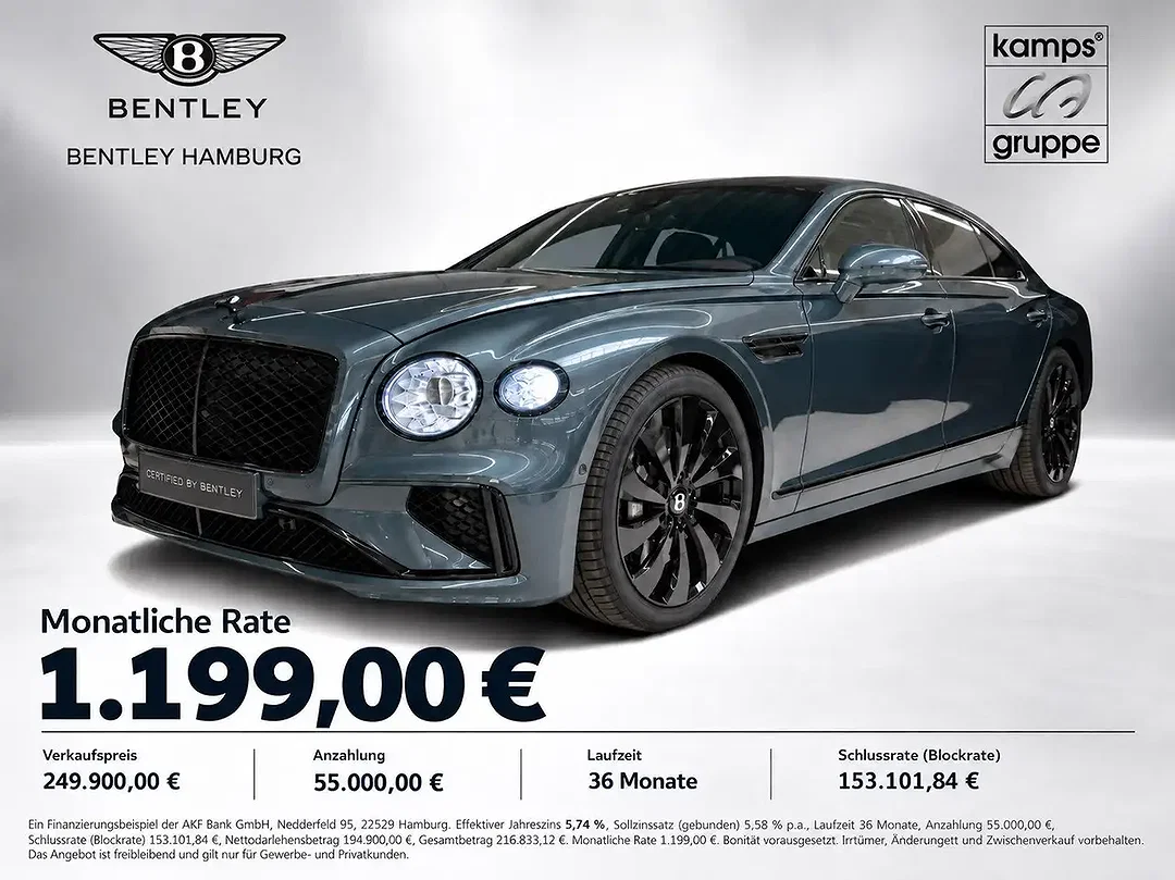 Bentley Flying Spur 4.0 V8 Hybrid - Afbeelding 1