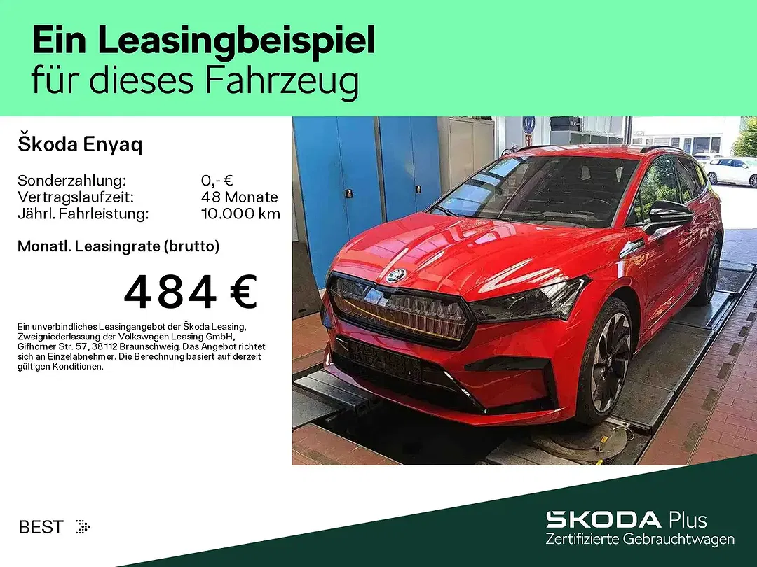 Skoda Enyaq 80 iV Sportline - Thumbnail 1