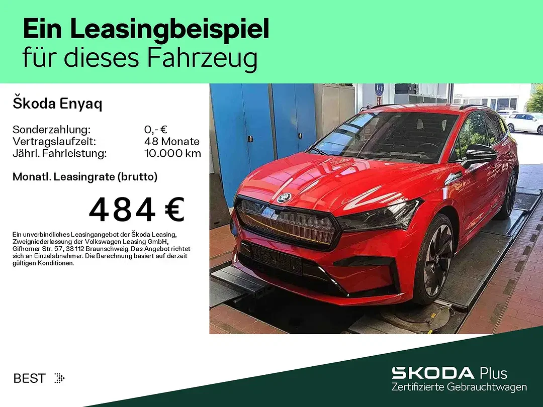 Skoda Enyaq 80 iV Sportline - Afbeelding 1