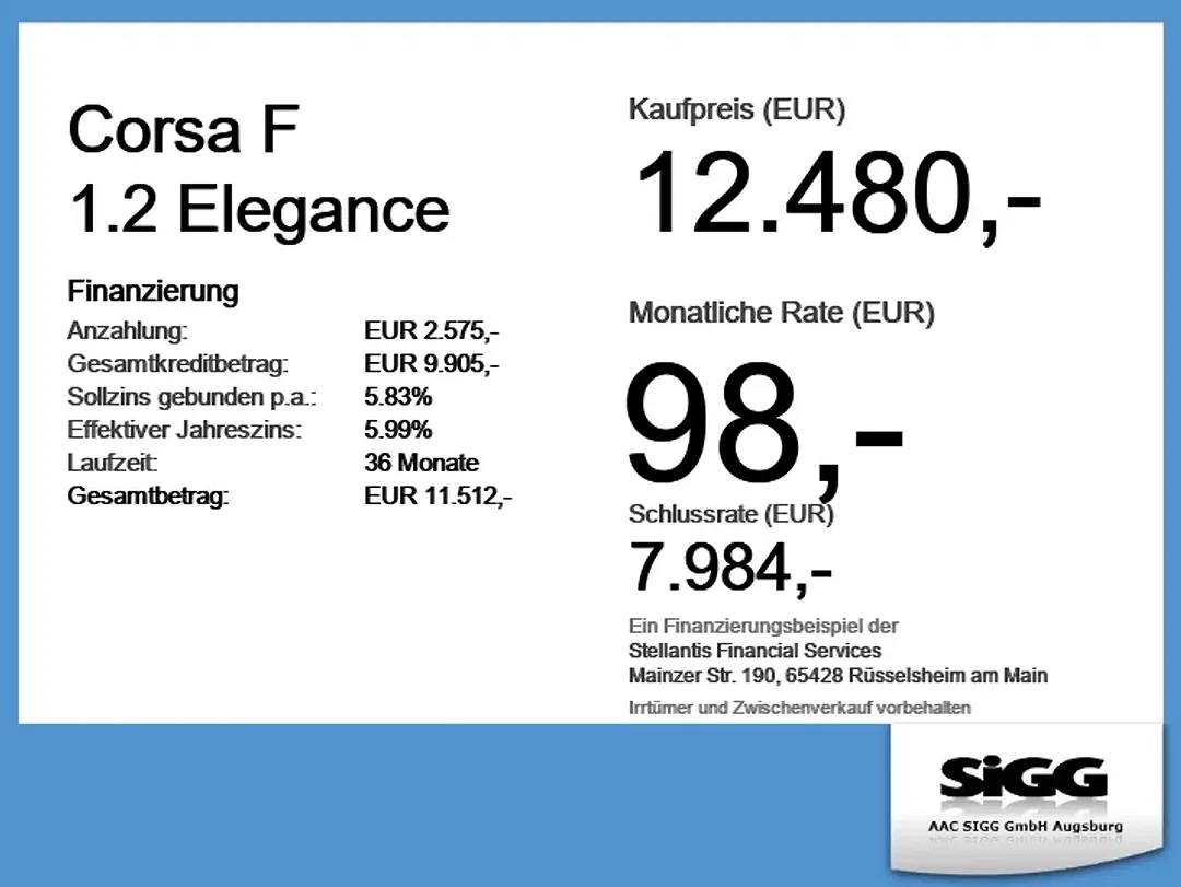 Opel Corsa 1.2 Elegance - Thumbnail 3