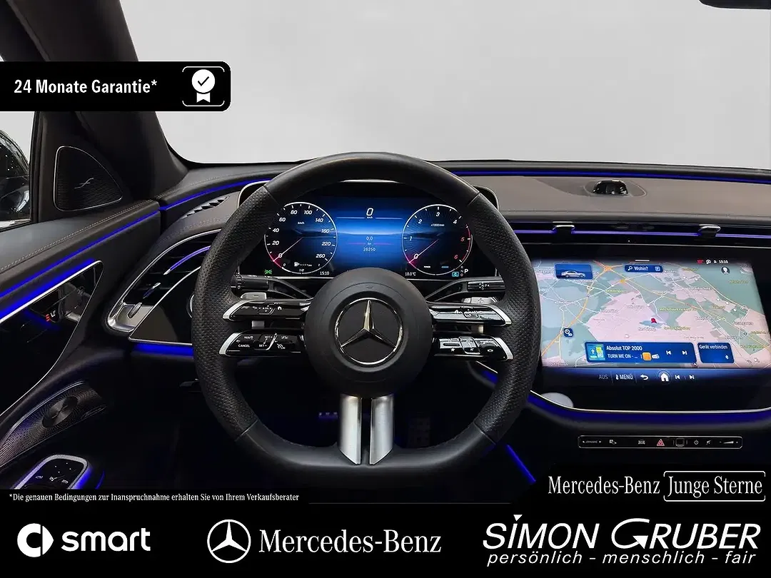 Mercedes-Benz E 220 AMG Burmester Night - Thumbnail 10