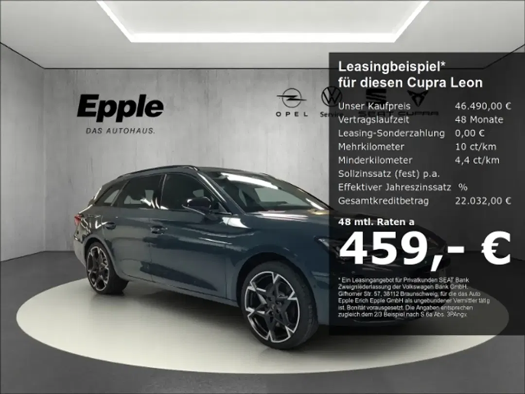 CUPRA Leon PHEV Sportstourer VZ1 - Thumbnail 2