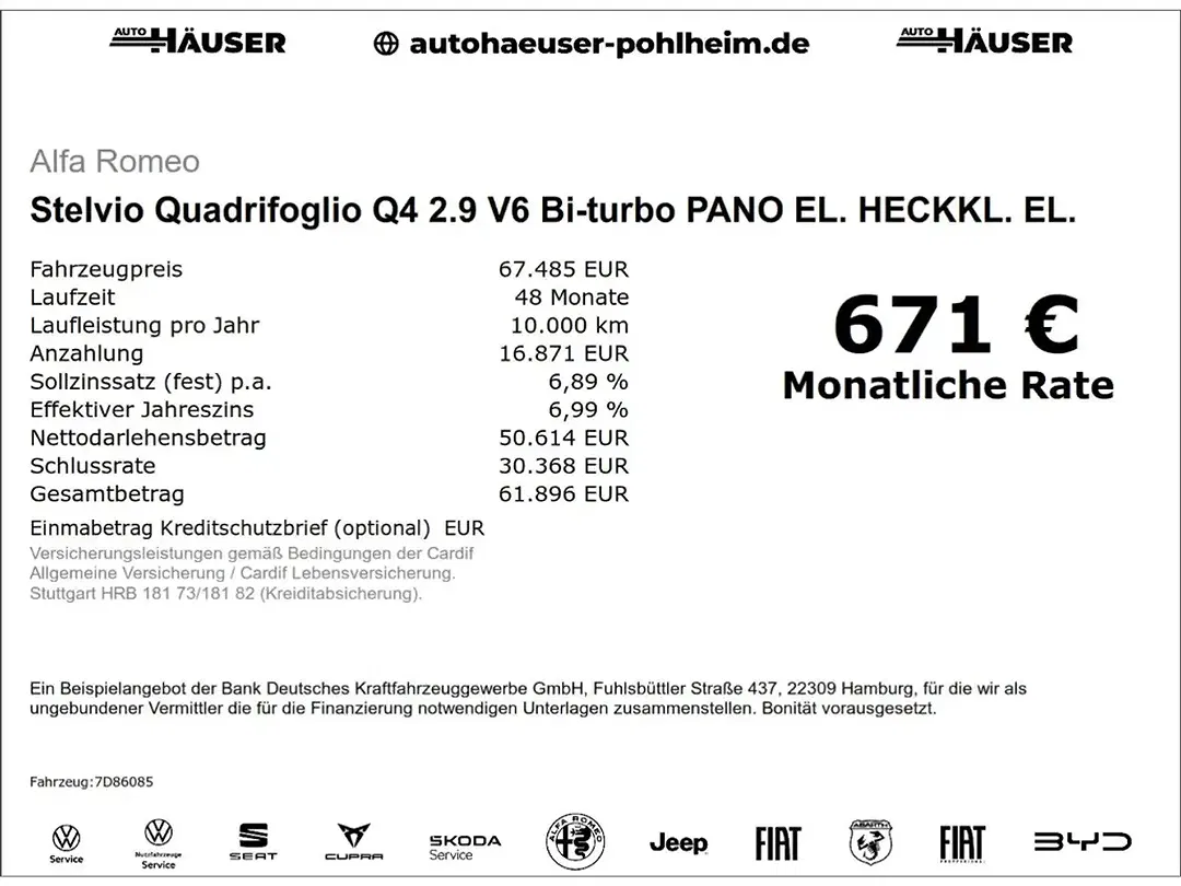 Alfa Romeo Stelvio 2.9 V6 Bi-Turbo Q4 Quadrifoglio - foto 2