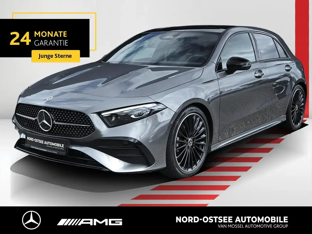 Mercedes-Benz A 200 AMG MBUX Night - Afbeelding 1