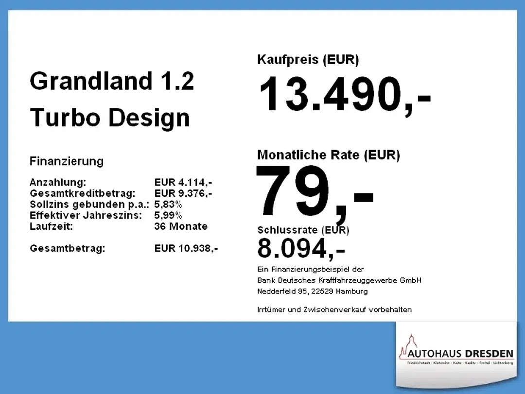 Opel Grandland 1.2 Turbo Design - Thumbnail 4