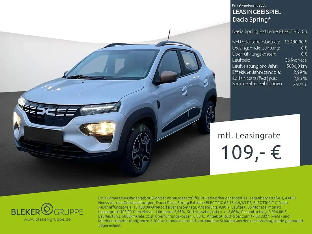 Dacia Spring EV Extreme - Afbeelding 1