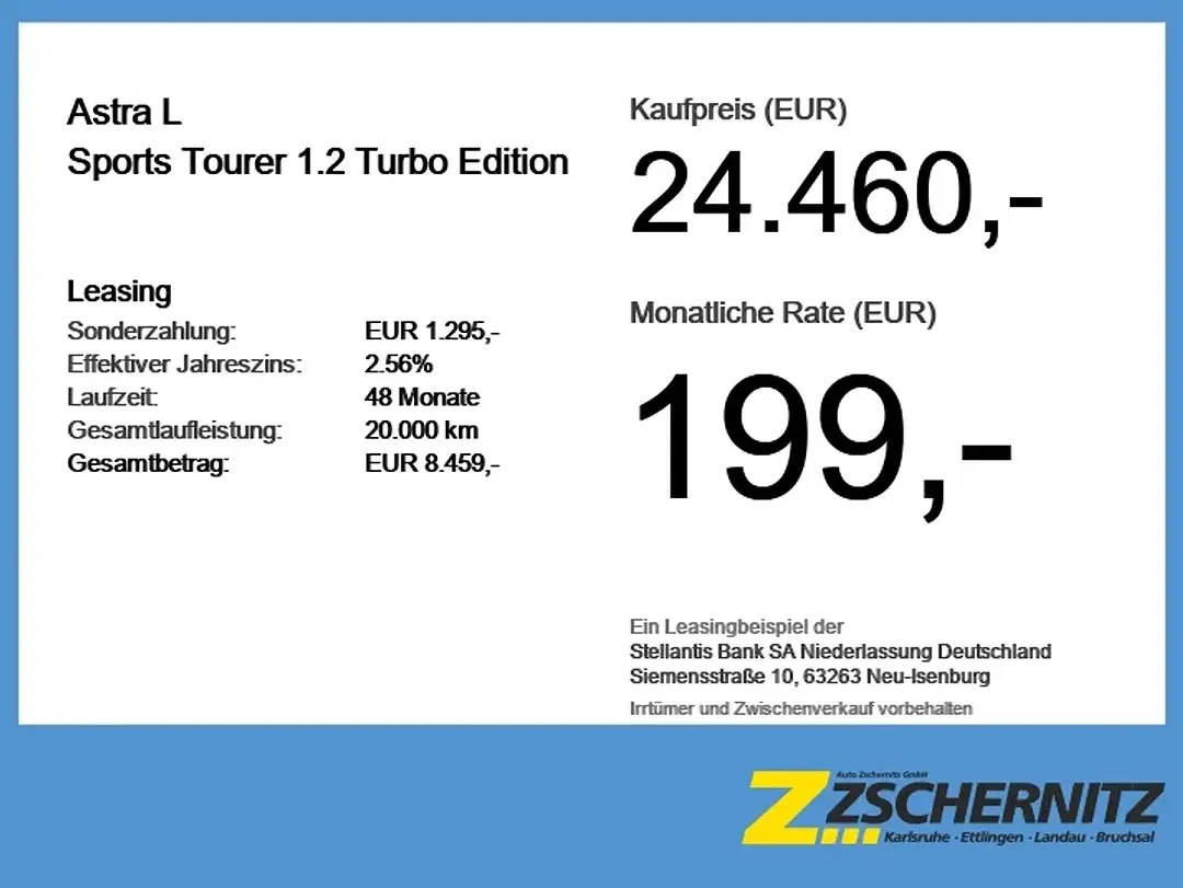 Opel Astra 1.2 Turbo Edition - Thumbnail 3