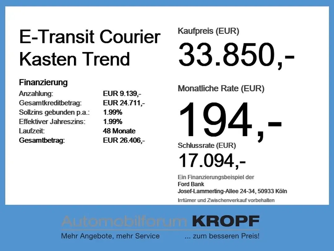 Ford Transit Courier Trend - Thumbnail 4