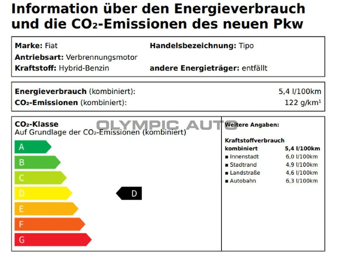 Fiat Tipo 1.5 Hybrid - foto 2