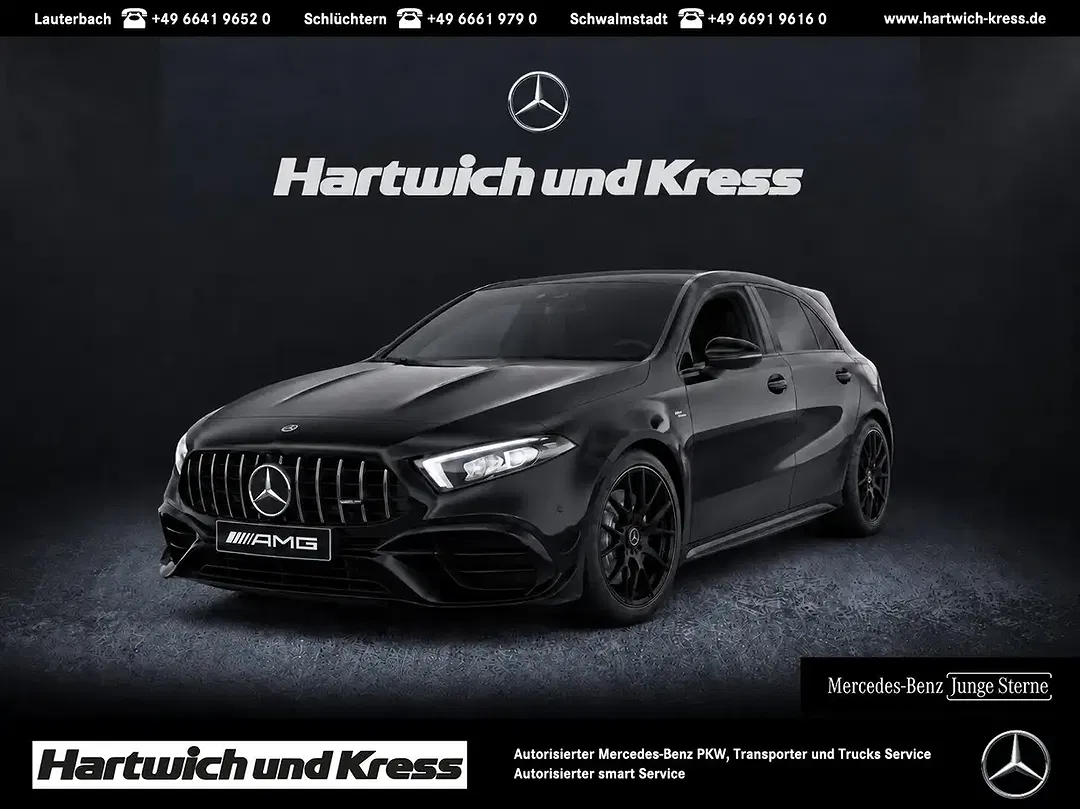 Mercedes-Benz A 45 AMG 4MATIC+ Burmester Night - Thumbnail 1