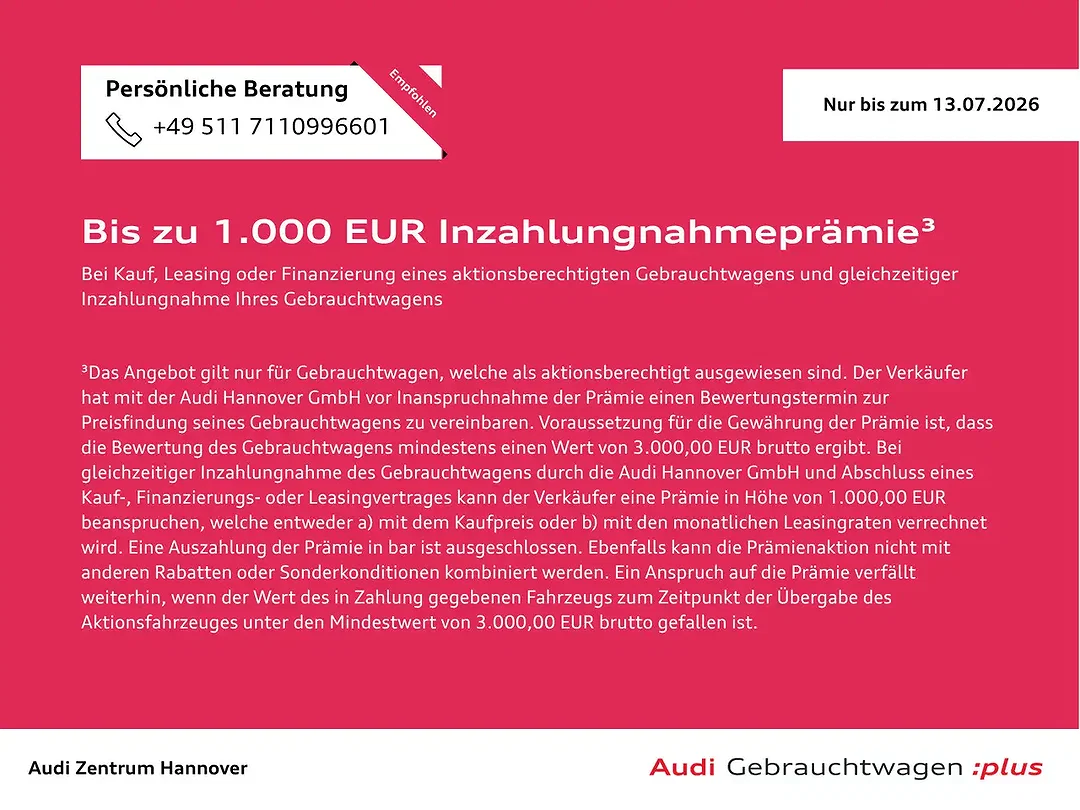 Audi S6 e-tron quattro Edition One - Afbeelding 1