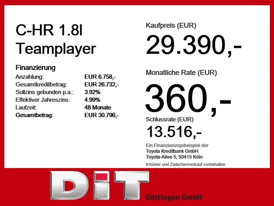 Toyota C-HR Teamplayer - foto 2